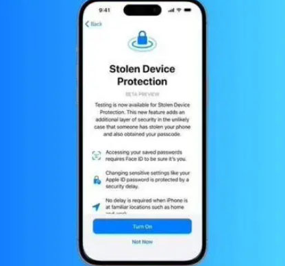 南岳苹果授权维修店分享被盗设备保护功能开启方法 