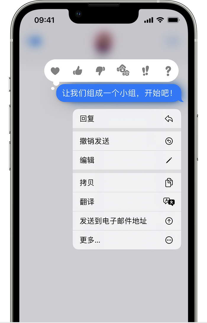 南岳苹果手机维修分享iPhone 信息发送后多长时间内可以撤回或编辑 