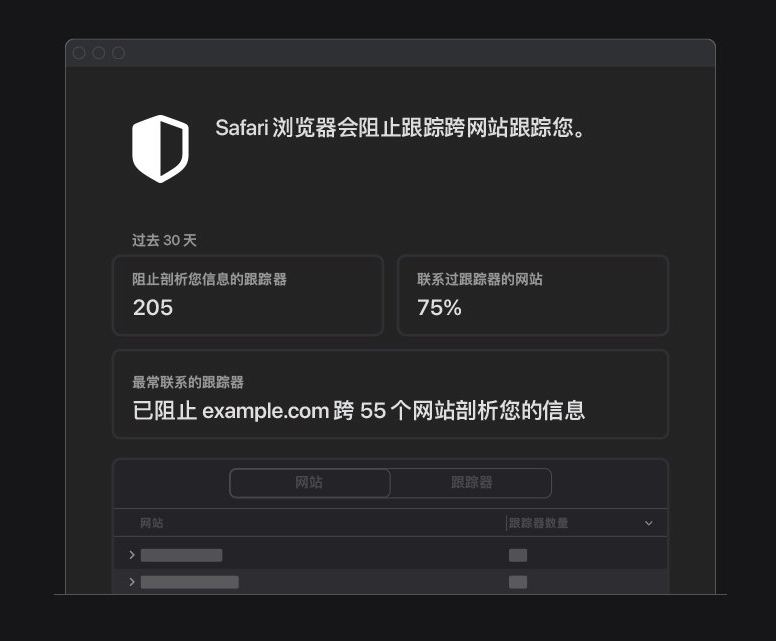 南岳苹果手机维修分享如何在 Safari 浏览器中查看和打开隐私报告 